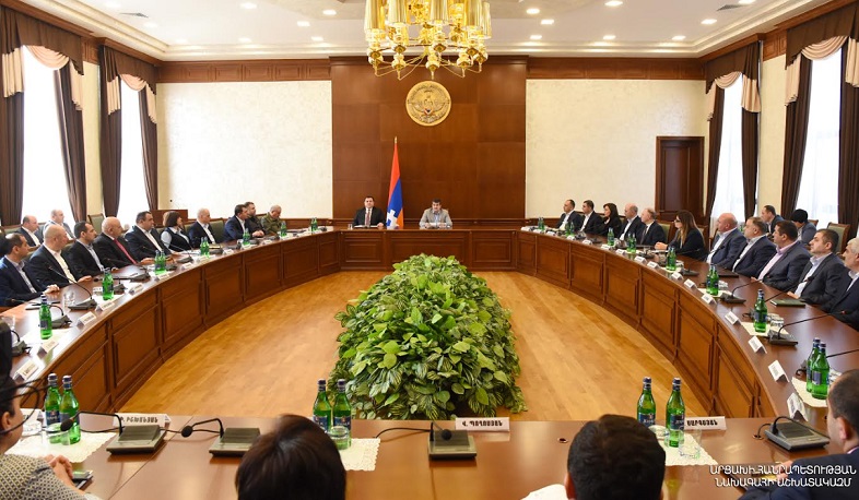 Arayik Harutyunyan Introduced Newly Appointed State Minister Of Artsakh