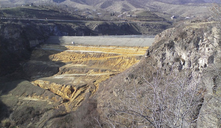 The owners of the enrichment plant of Akhtala want to build a new tailing