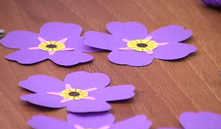 In the educational centre for the kids with special needs in Kapan symbols of the 100th anniversary of Genocide are made