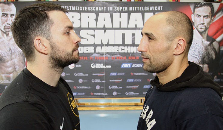 Arthur Abraham and Paul Smith organized an open training before the rematch