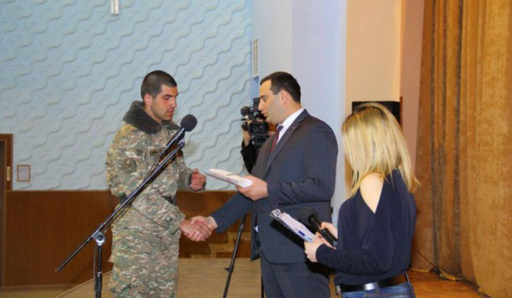 The youngsters visited the house-museum of Vazgen Sargsyan and the unit after him on his birthday