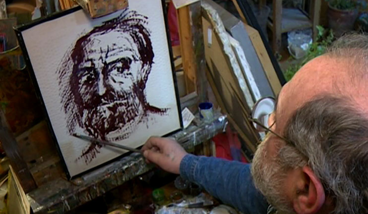 Martiros Badalyan created a unique collection of self-portraits