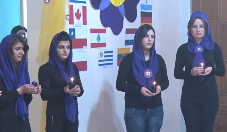 The launch of "We remember and demand" event took place in Etchmiadzin