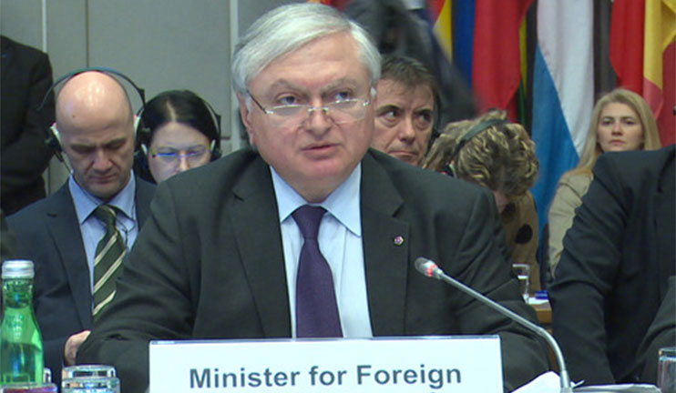 Eduard Nalbandyan had a speech at the OSCE Permanent Council meeting