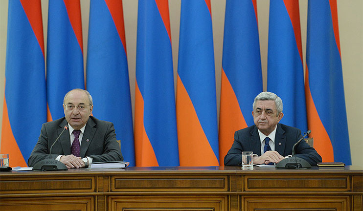 Serj Sargsyan met the members of the Public Council