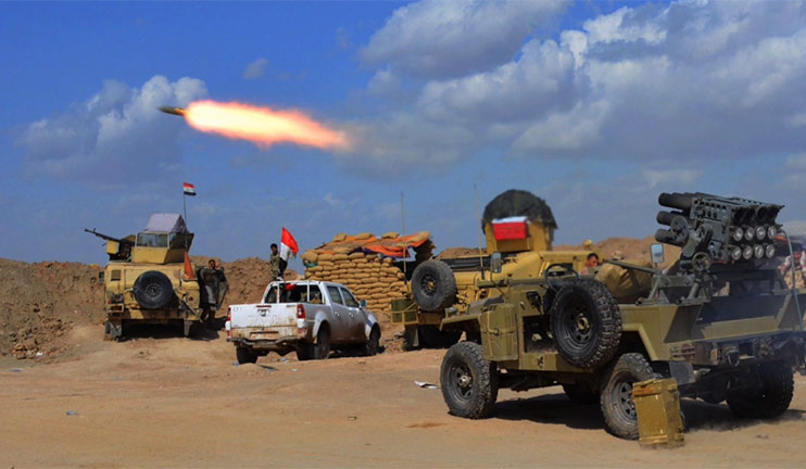 The Iraqi army battles to retake the Tikrit city which is of strategic significance