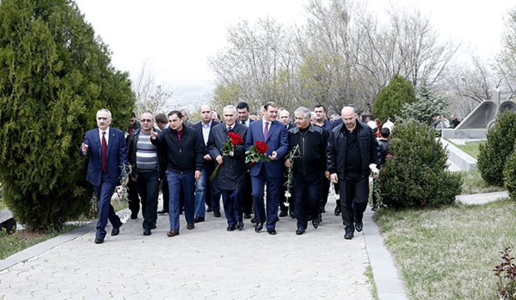 The founder of the Republican Party Ashot Navasardyan turns 65 on March 28