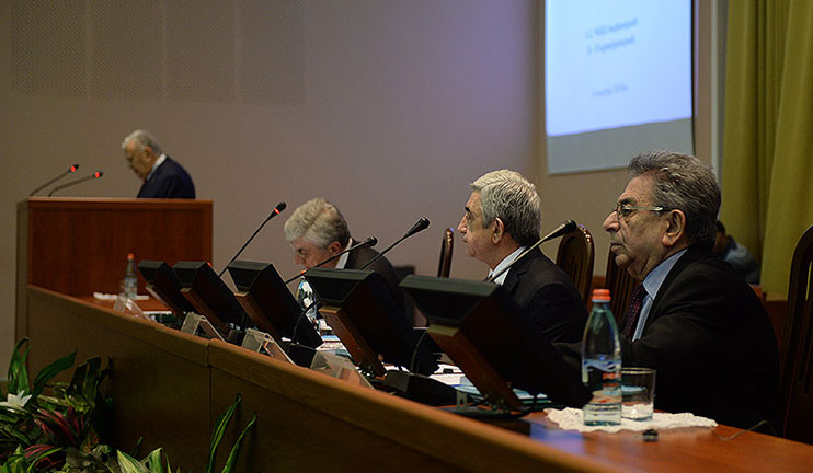 The President participated in the annual general meeting of the National Academy of Sciences