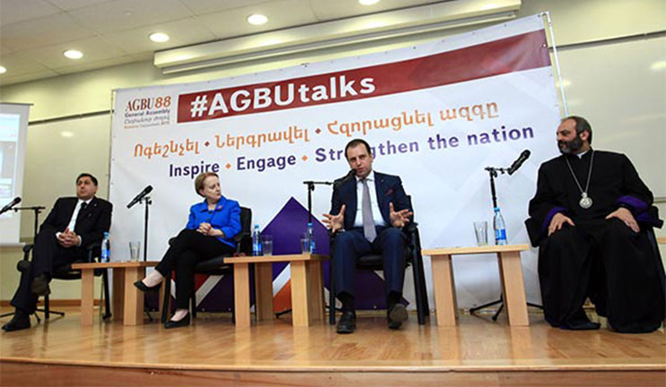 Many projects dedicated to the development of Armenia were discussed during AGBU talks