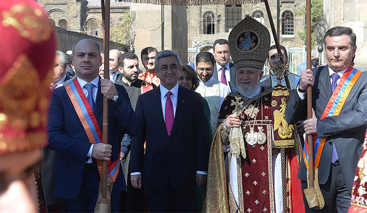 Armenian Apostolic Church celebrated the Resurrection of Jesus Christ