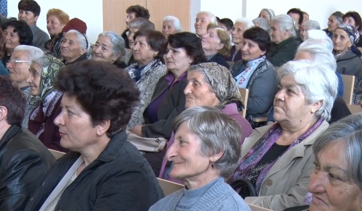 Elderly women were honored in Mrgashat community of Armavir Region