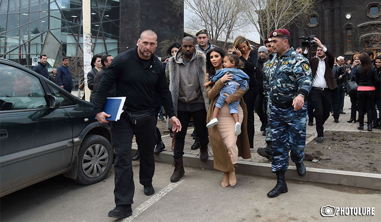 Kardashians visited their ancestral house in Gyumri