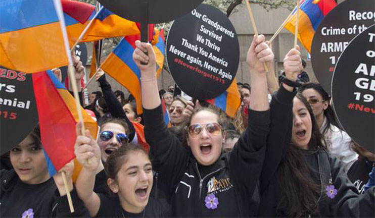 Eighteen thousand people participated in the commemoration event of the Armenian Genocide in New-York