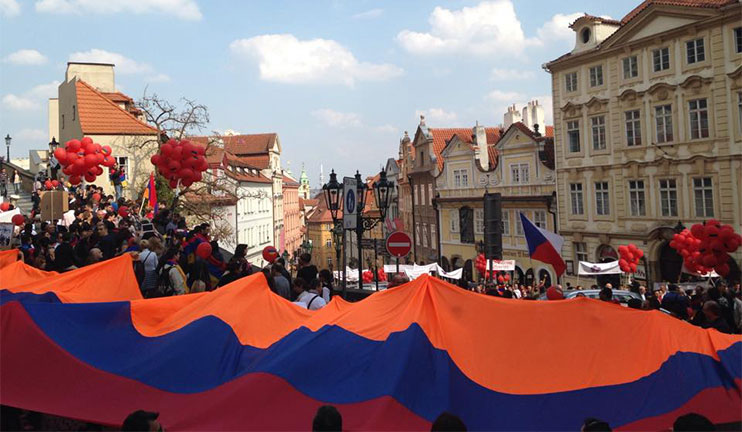 Events of the Centennial of the Armenian Genocide in several cities of Czech Republic