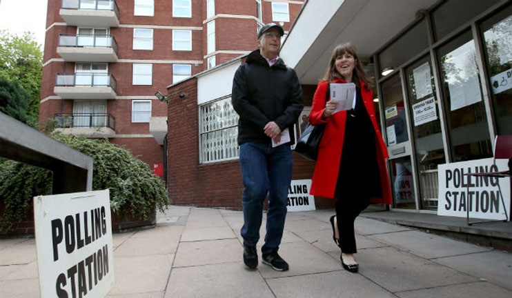 Conservatives had a sudden victory in the UK parliamentary ellections