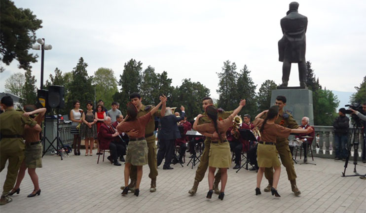 Events dedicated to the May triple holiday took place in Artsakh