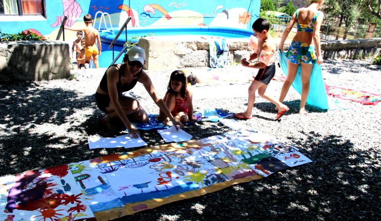 Competitions for schoolchildren held in urban center for children and youth