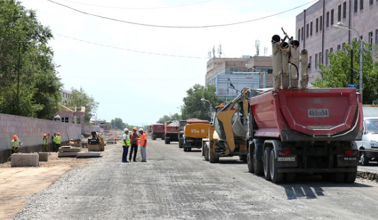 The reconstruction and expansion works of the Artashat highway will end in 2016