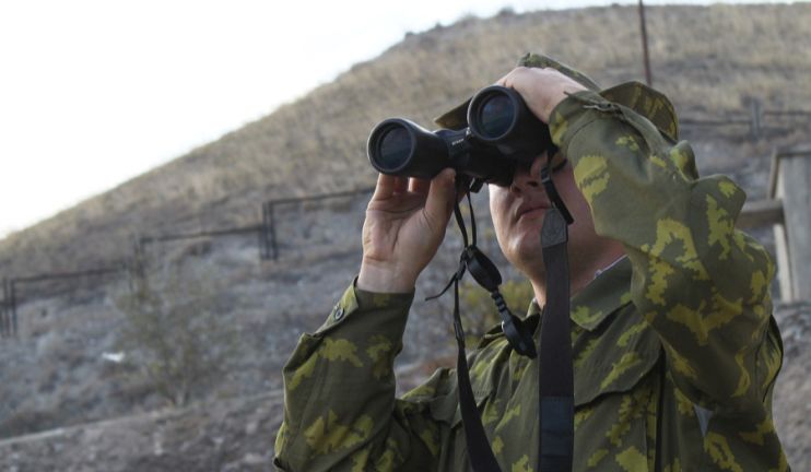 Russian frontiers were congratulated on their professional day