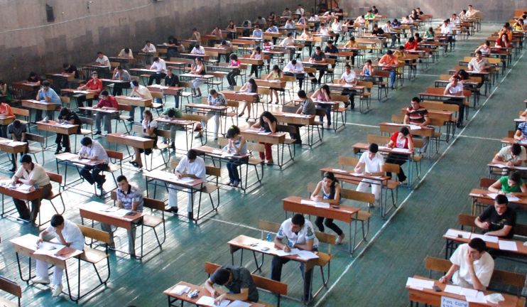 The entrance exams started in Yerevan and regions of the Republic