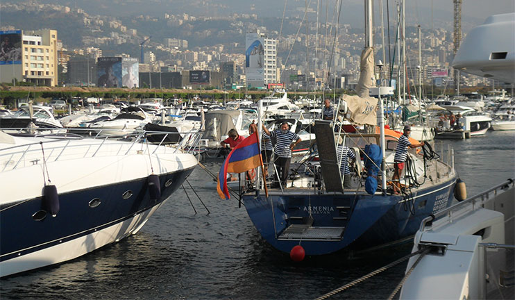 Round-the-world adventures of Armenia sailboat in a documentary