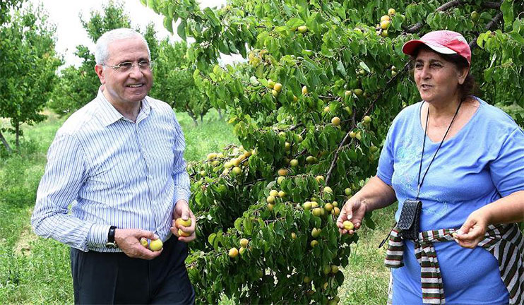 The Minister of Agriculture Sergo Karapetyan visited various villages of Ararat region