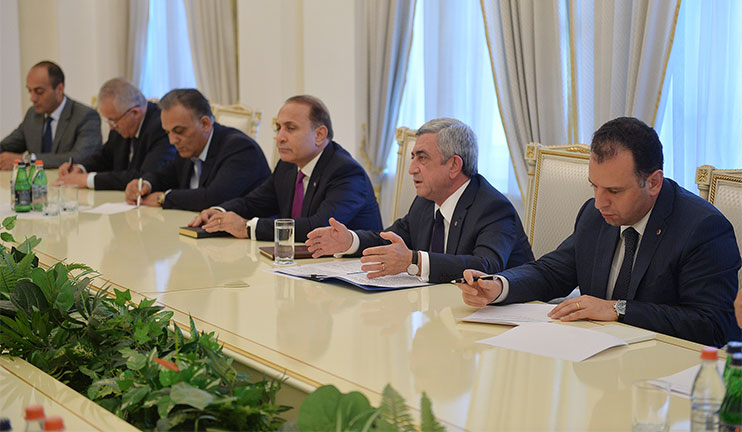 What subjects did the Armenian-Russian Intergovernmental Commission for Economic Cooperation discuss?