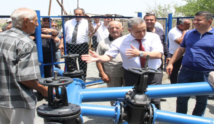 A new deep well was given to exploitation in the Mayisyan village of Armavir region