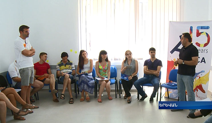 European youngsters will enrich the knowledge in public field in Armenia