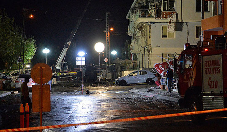 The explosion in Istanbul took lives of several law enforcers