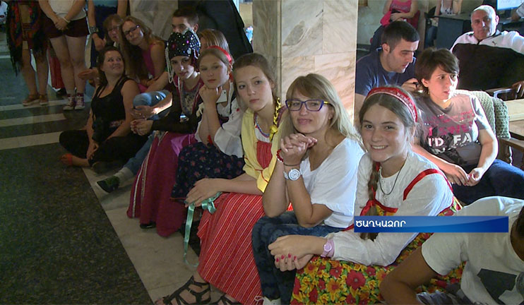 European youngsters learn the culture and history of Armenia