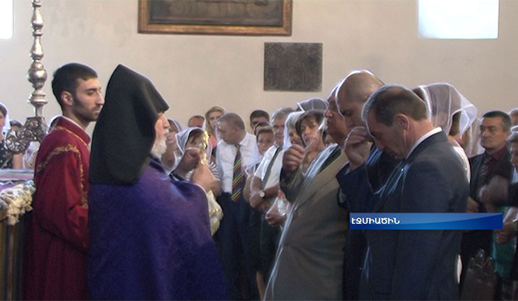 Those responsible for education received the blessing of Catholicos of All Armenians