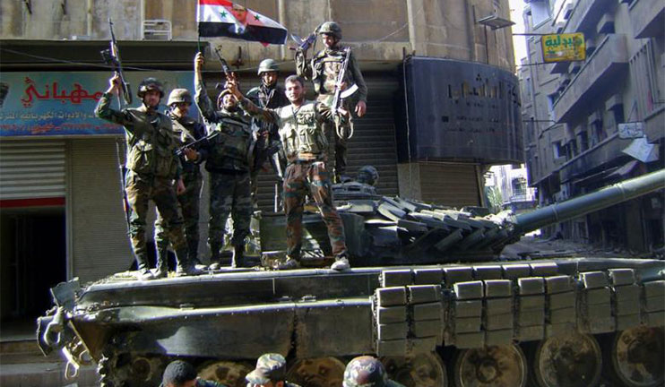 The Syrian government achieved new success in the fight against “ISIS”