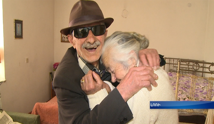 At the age of 90 you can still find love and warmth