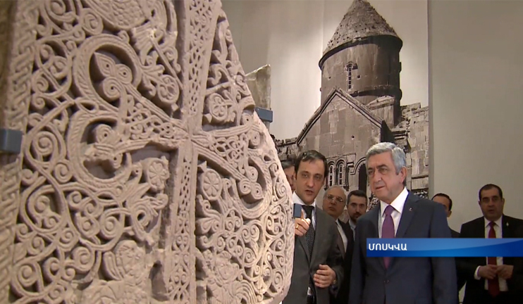 RA President Serzj Sargsyan visits “Armenia, legend of being”