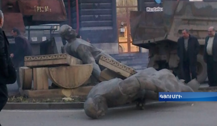 Jivani and Sheram statues  crashed this week