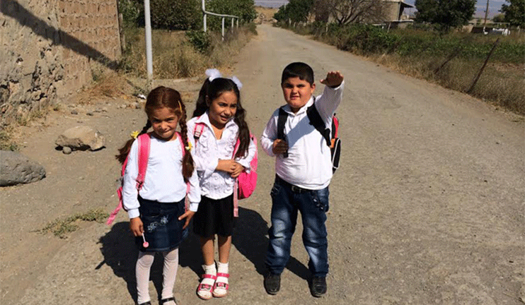 Repaired school of Yezidi-populated Ferik community opened