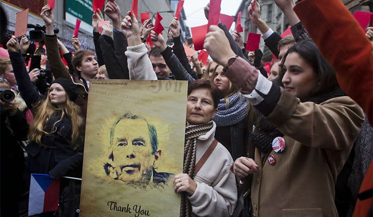 Anti-government demonstrations organized in European capitals