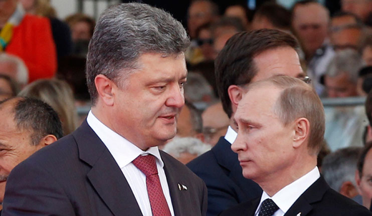 Poroshenko and Putin have spoken on the phone