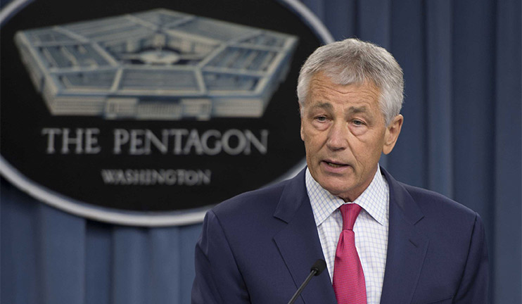 U.S. Defense Secretary Chuck Hagel resigns