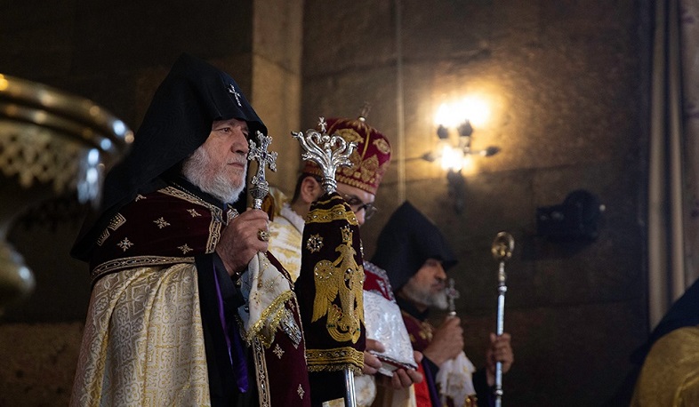 The Armenian Apostolic Church celebrates the Feast of the Ascension of Jesus Christ