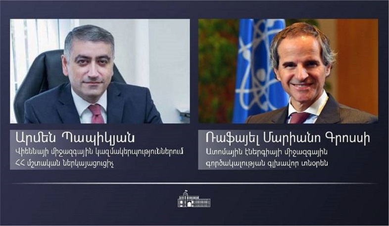 Դեսպան Արմեն Պապիկյանը ԱԷՄԳ գլխավոր տնօրենին է ներկայացրել Ադրբեջանի ծայրահեղ վտանգավոր սպառնալիքները