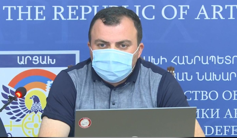 The enemy continues to fire intensively along the entire line of contact. Poghosyan