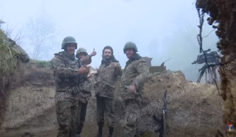 On the northern front line of Artsakh