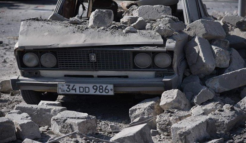 Photos from the shelled Stepanakert