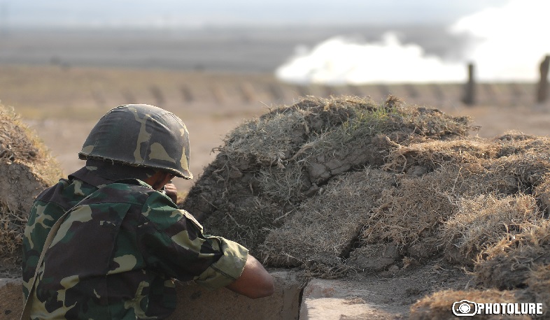 There is a shootout on the Artsakh front at the moment