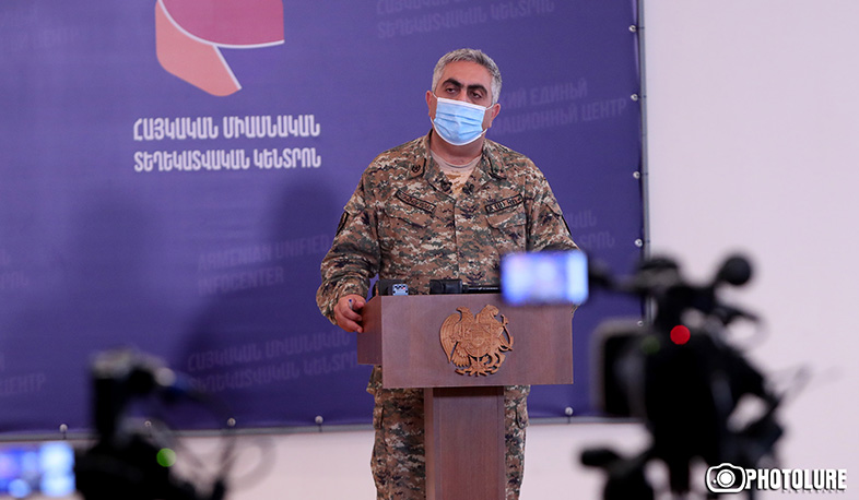 Today the enemy has about 400 killed, 700 wounded․ Hovhannisyan