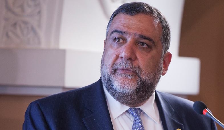 Ruben Vardanyan calls for peace. 