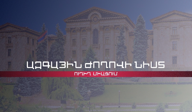 ԱԺ նիստ | ՈՒՂԻՂ