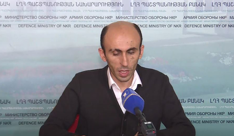 Briefing by Artak Beglaryan, Artsakh Ombudsman